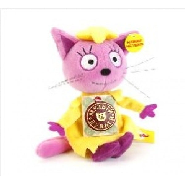 МЯГКАЯ ИГРУШКА "МУЛЬТИ-ПУЛЬТИ" БЕЗ ЧИПА, ЛАПОЧКА 13СМ (М/Ф "3 КОТА") В ПАК. в кор.24шт