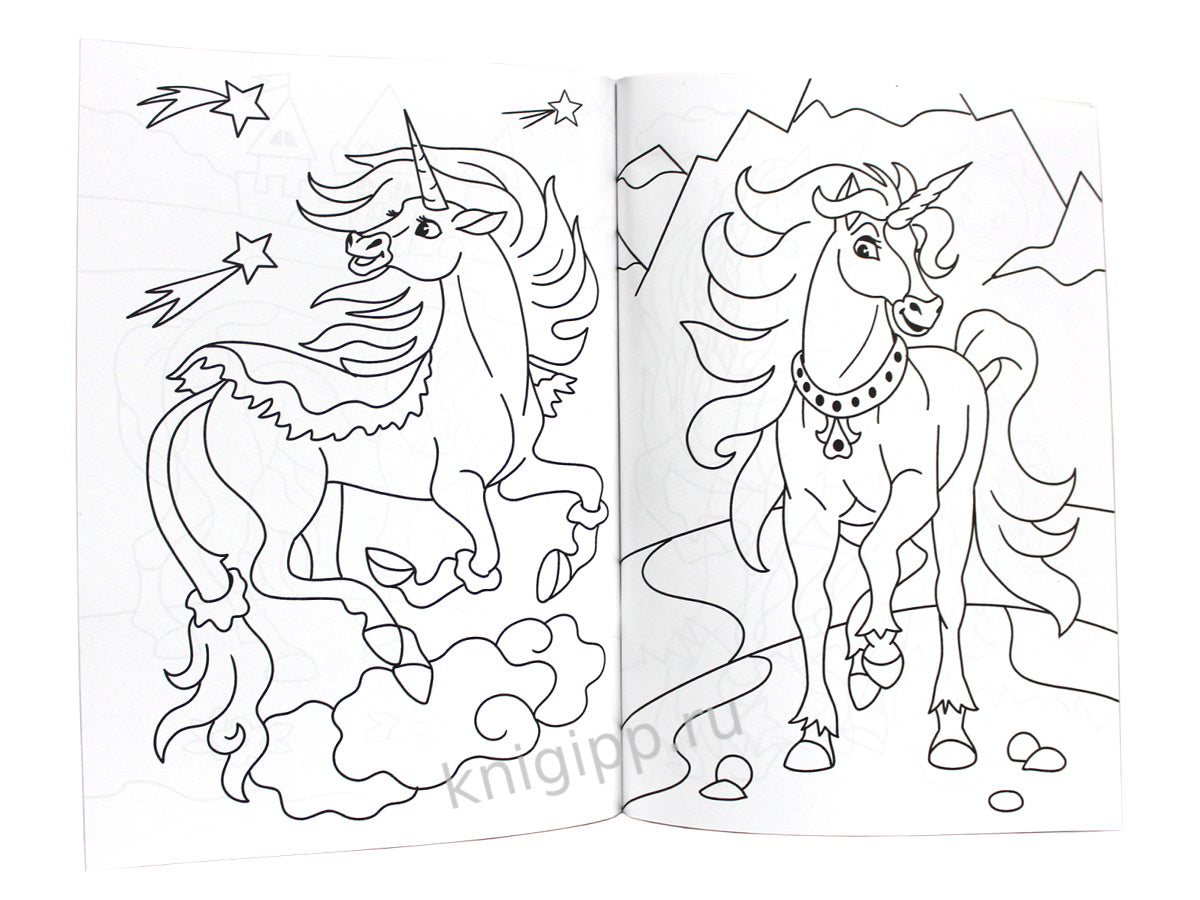 СУПЕРРАСКРАСКА. ВОЛШЕБНЫЕ ЛОШАДКИ