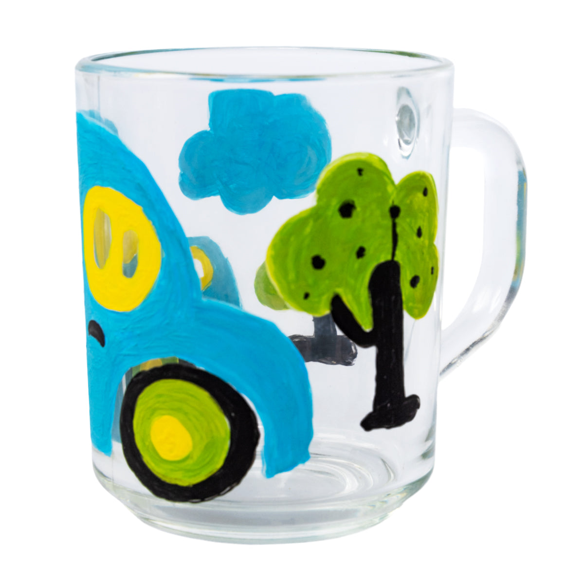 Набор для творчества. Кружка под роспись "Машинка"