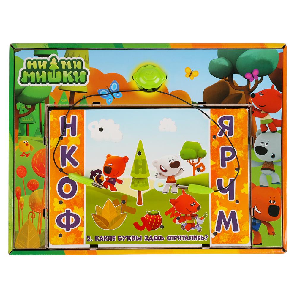 Электровикторина Азбука и счет, МИМИМИШКИ, со светом на русском. кор. ТМ "Умка" в кор.24шт