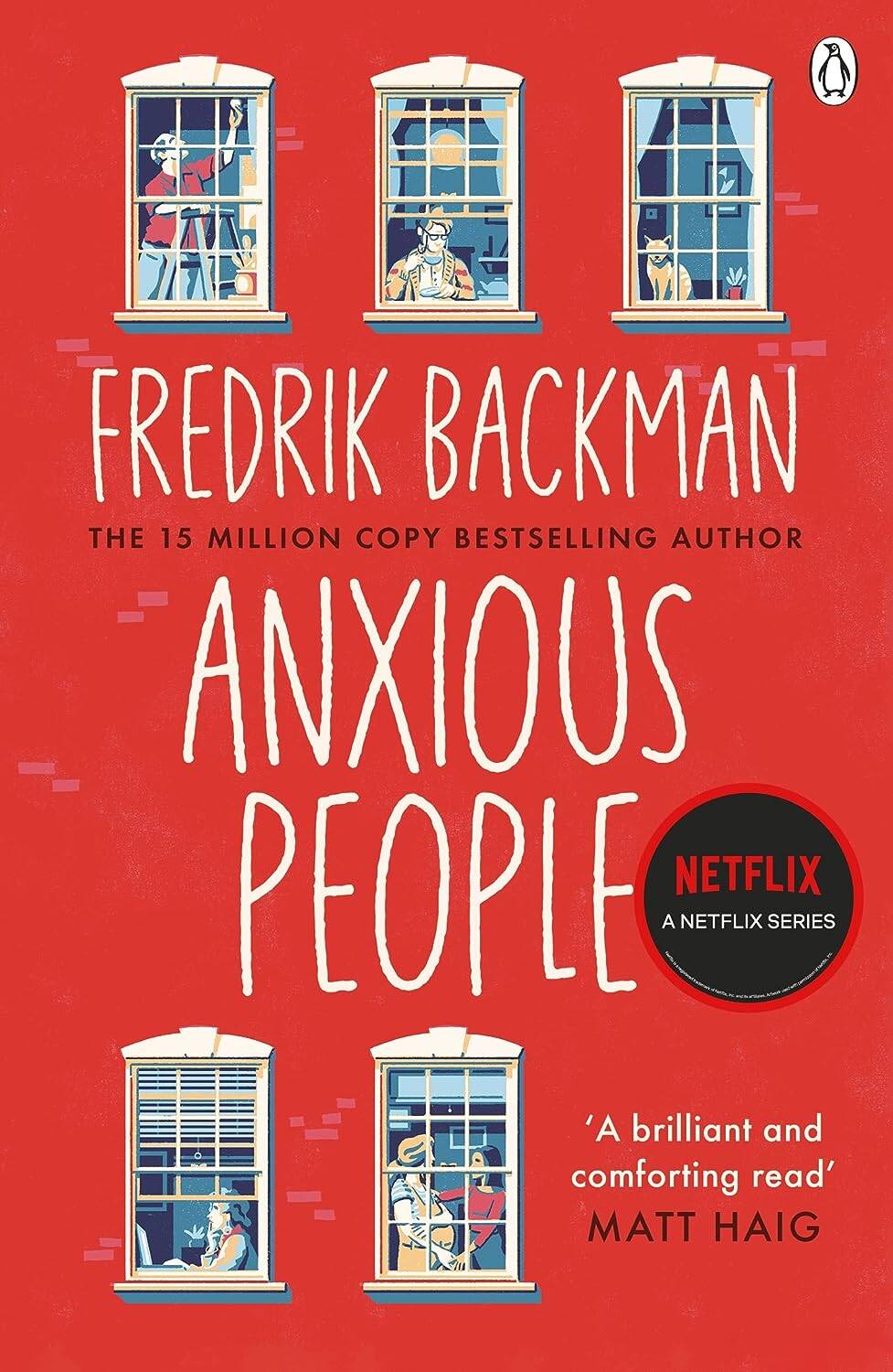 Anxious People (Fredrik Backman) Тревожные люди (Фредерик Бакман)/ Книги на английском языке