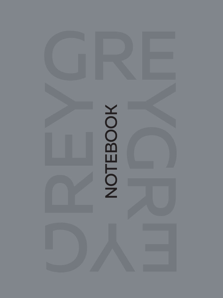 MyArt. БЛОКНОТ в клетку Total Grey. Grey 4