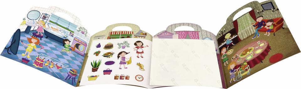 Приключения в наклейках - Уютный дом