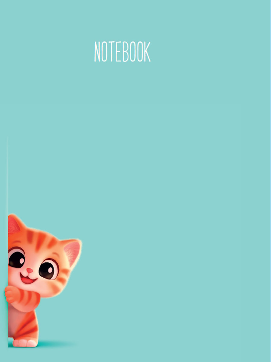 MyArt. БЛОКНОТ в клетку Милашки. Котёнок