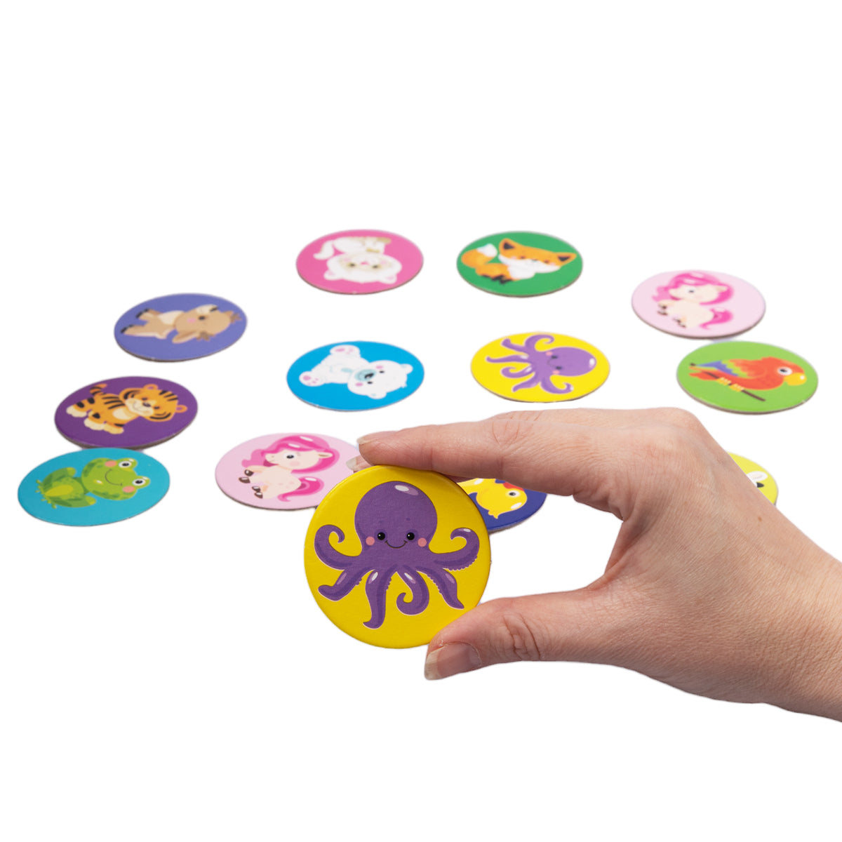 ИГРА НАСТОЛЬНАЯ МЕМО "ЖИВОТНЫЕ" ВABY TOYS в кор.10шт