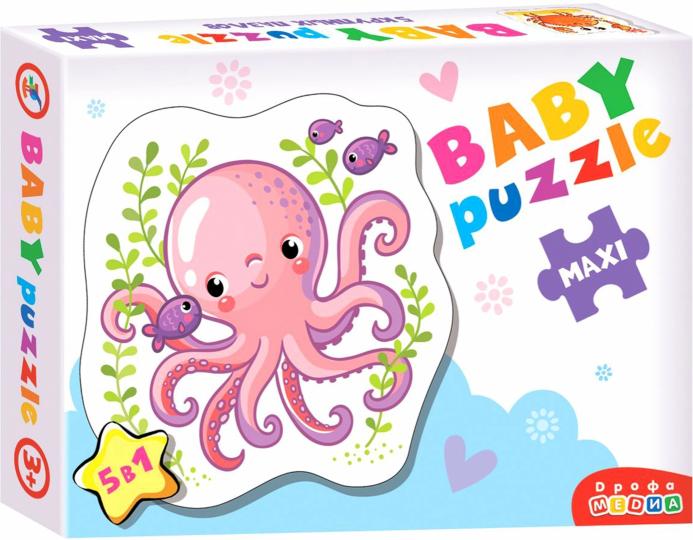 Baby puzzle. 3997 Морские животные