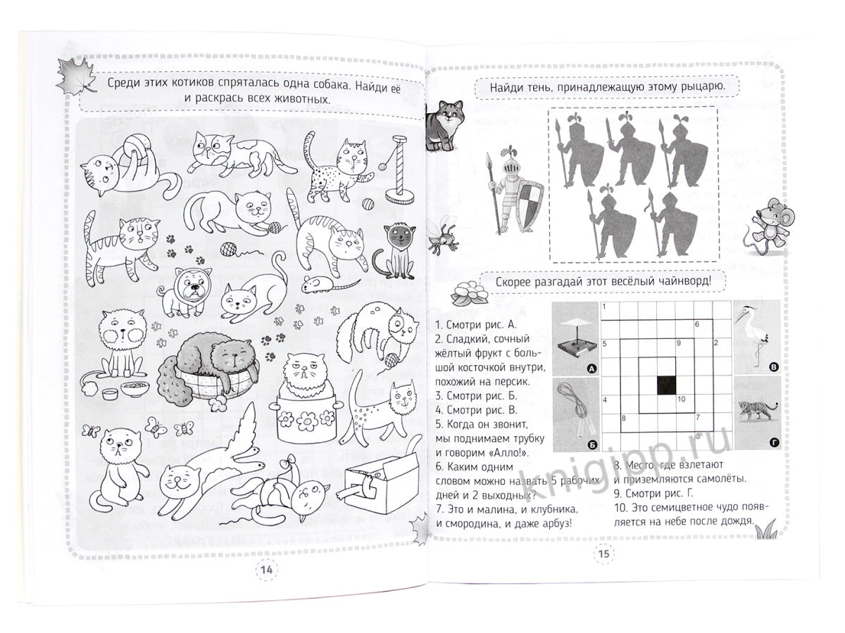 КРОССВОРДЫ, ИГРЫ, РЕБУСЫ. РАЗВИВАЕМ МЫШЛЕНИЕ