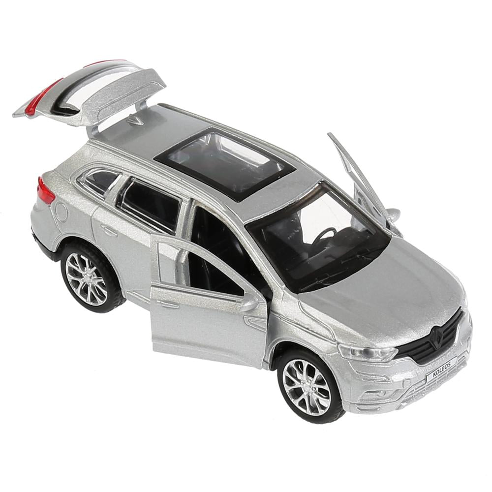 Машина металл RENAULT KOLEOS, 12см, открыв. двери, инерц, серебристый, в кор. Технопарк в кор.2*36шт