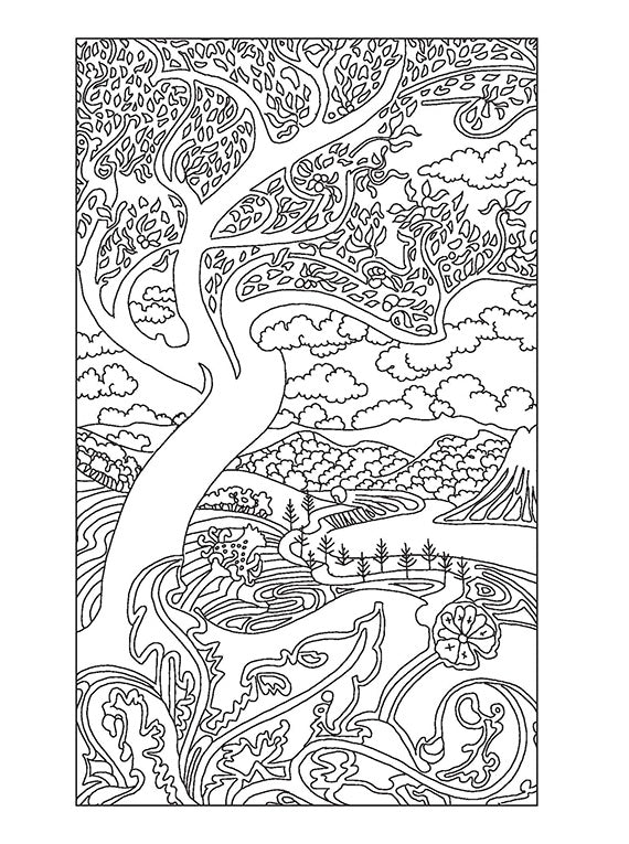 Книга: Рисунки и узоры в стиле ар-нуво. Раскрашивай и отдыхай ISBN 978-5-91906-591-3 ст.30