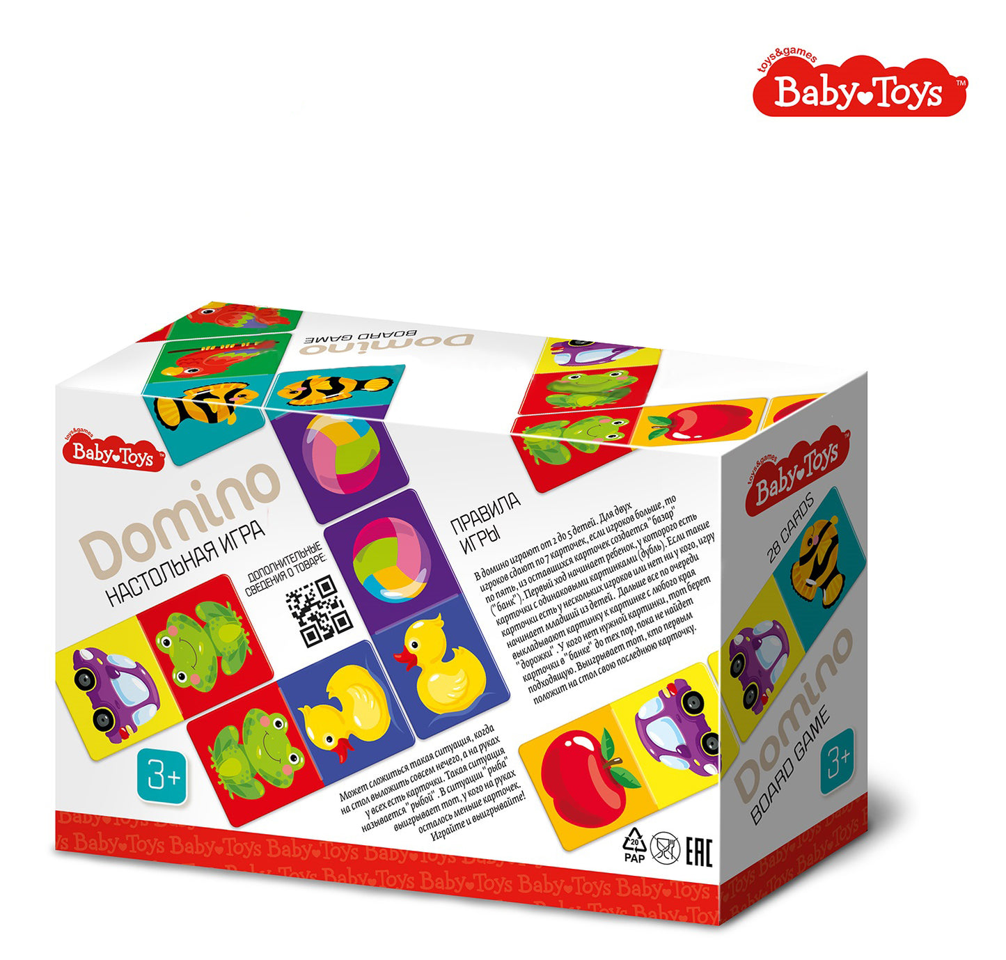 ДОМИНО BABY TOYS в кор.10шт