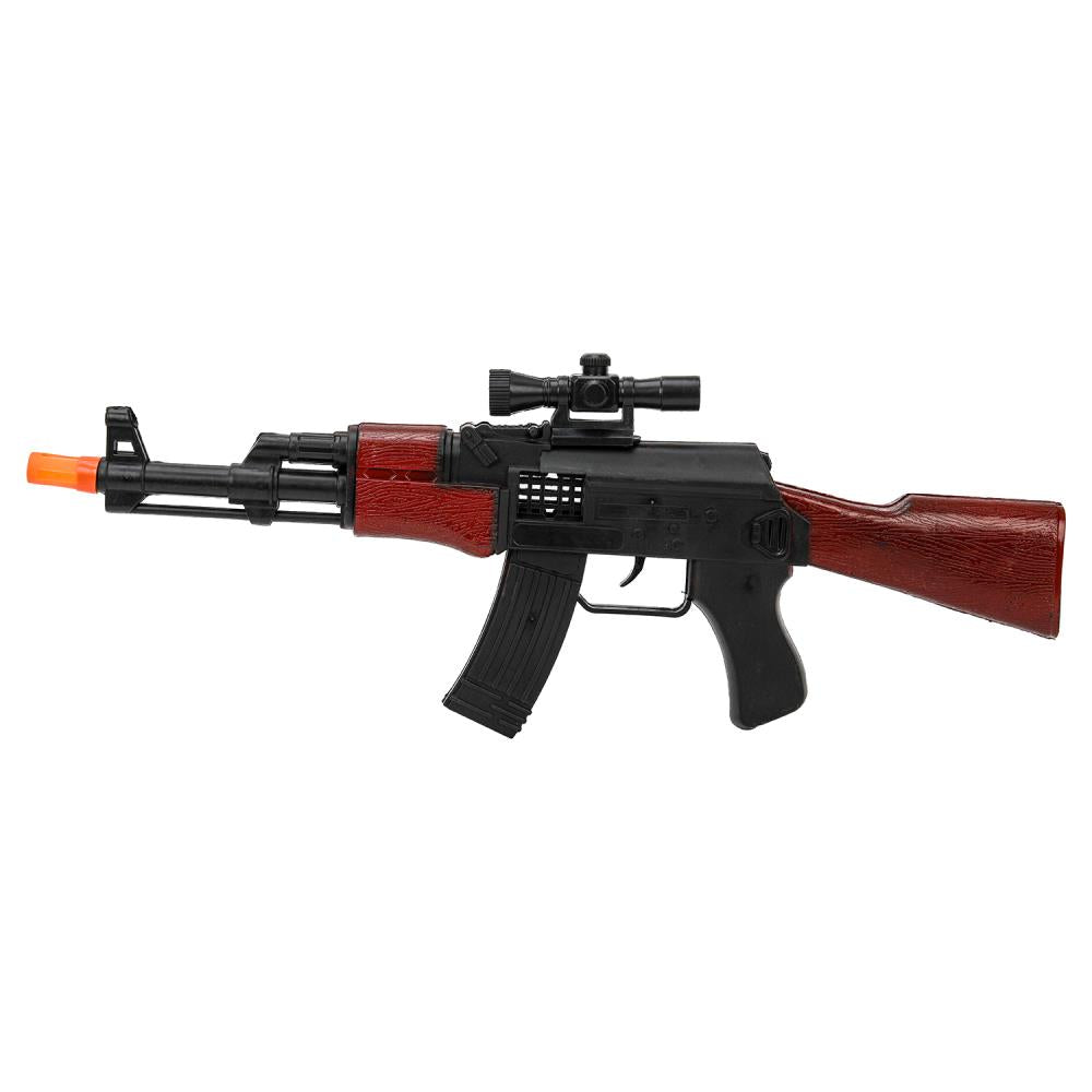 Автомат-трещотка на картоне 17*48*5 см ИГРАЕМ ВМЕСТЕ в кор.2*60шт