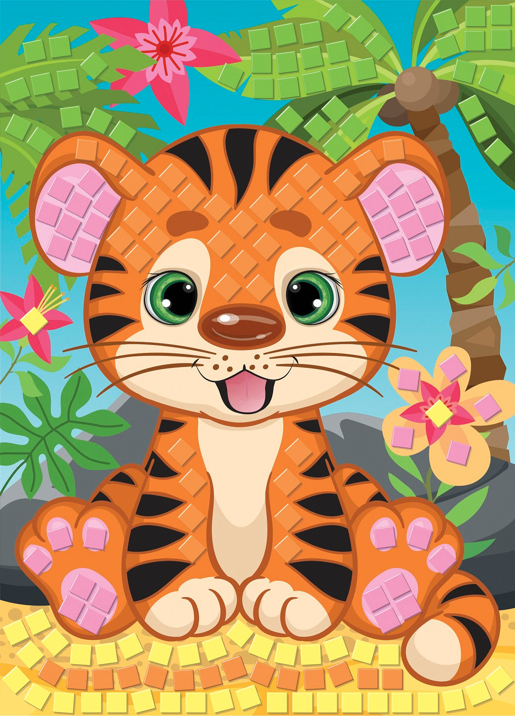 Набор для творчества Application Tigre 4 étoiles, 200 éléments