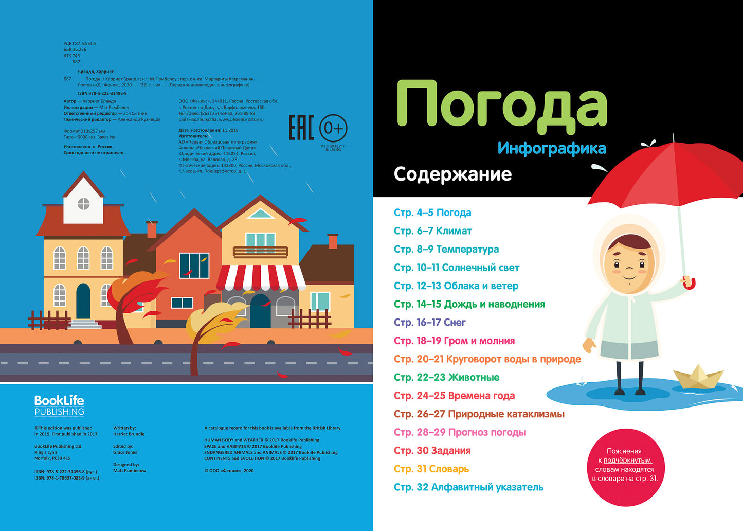 Погода: инфографика