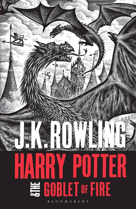 Harry Potter 4 : La Coupe de Feu (nouvel adulte) JK Rowling Гарри Garri Potter 4 : Кубок огня Д.К. РоульING / Книги на английском языке
