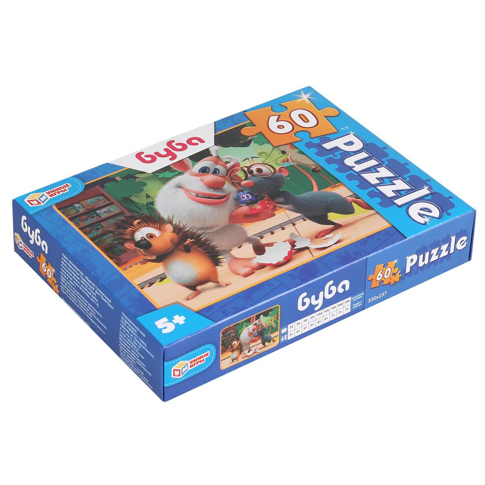 Bouba. Пазлы классические в коробке. Пазл 60 détails. Умные игры в кор.24шт