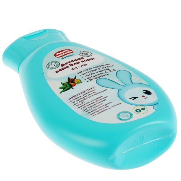 Детская пена для ванны МАЛЫШАРИКИ с экстрактами облепихи алоэ Вера 250мл Заботливая мама в кор.6шт