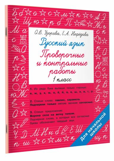 Русский язык 1 класс. Проверочные и контрольные работы