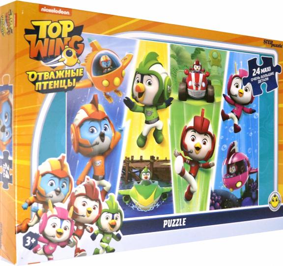 90071 Мозаика "puzzle" maxi 24 "Отважные птенцы"
