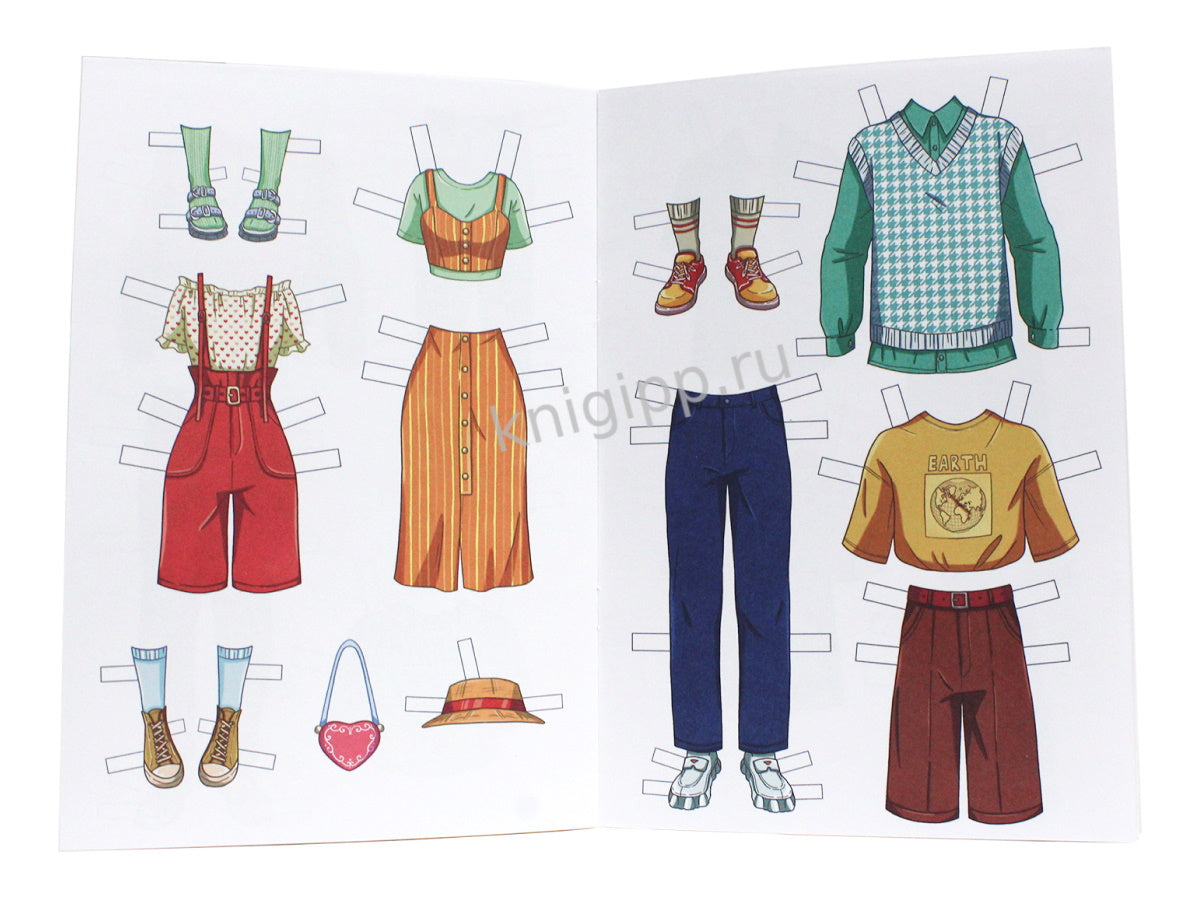 БУМАЖНЫЕ КУКОЛКИ. САМЫЕ СТИЛЬНЫЕ