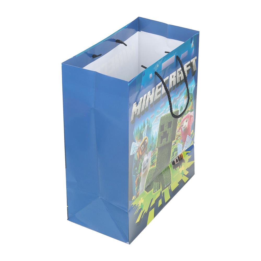 Пакет подарочный глянцевый l,пиксели,140 гр/м2 ЧУДО ПРАЗДНИК в кор.10*12шт