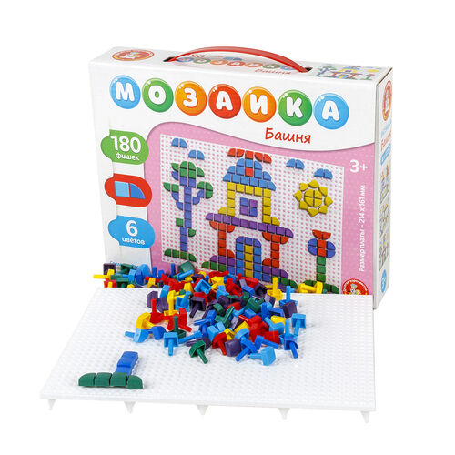 Мозаика Башня фигурная 180 элементов