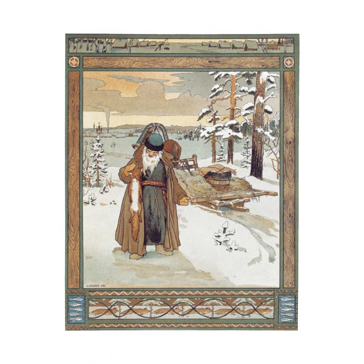 Эрнст Лисснер. Иллюстрации к русским сказкам
