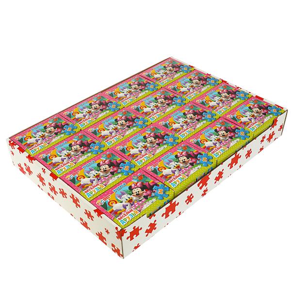 Весёлые друзья. Пазл классический в коробке. 54 детали. 90х65х25 мм. Умные игры в уп.32шт в кор.8уп