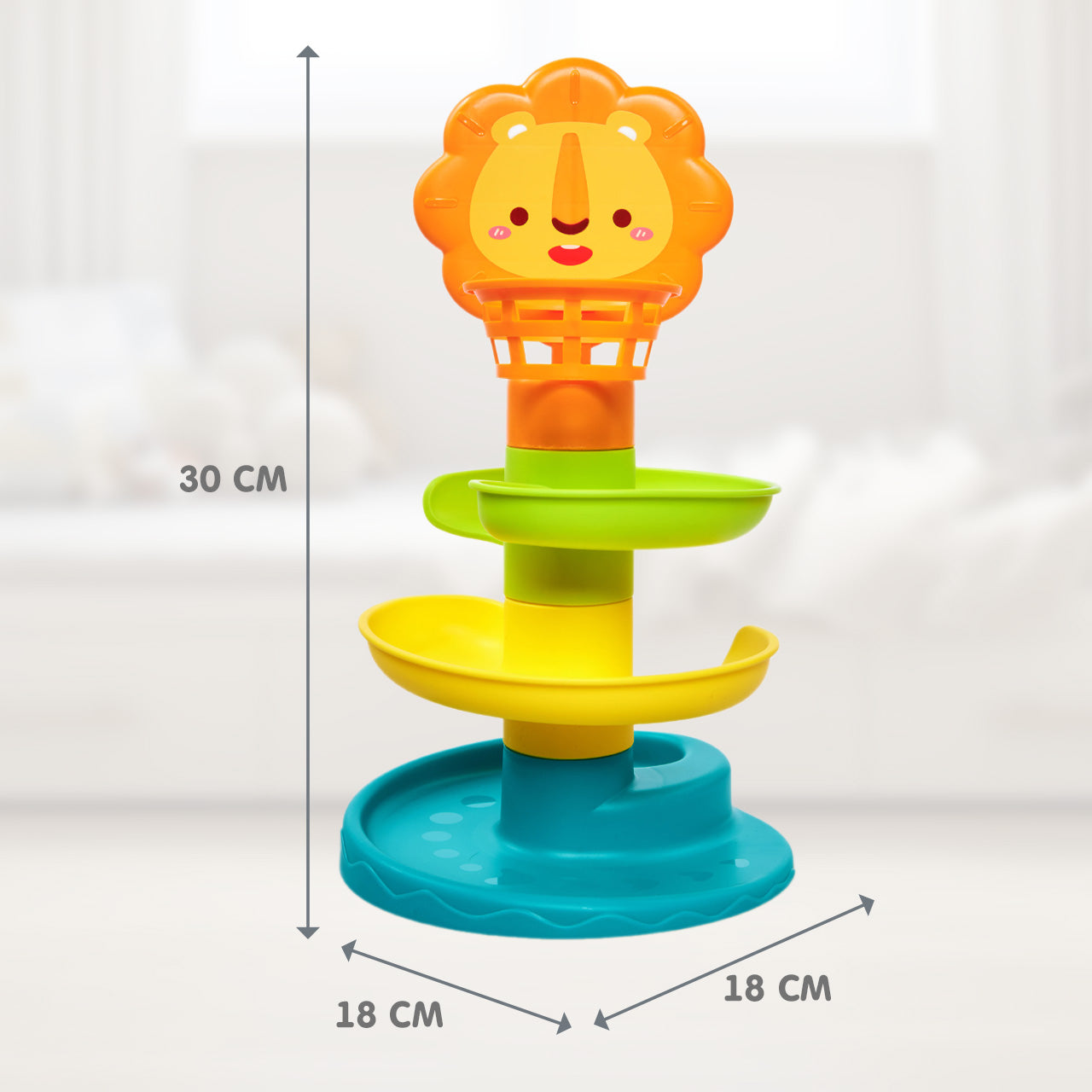 Игрушка "Горка-спиралька. Три уровня" Jouets pour bébé