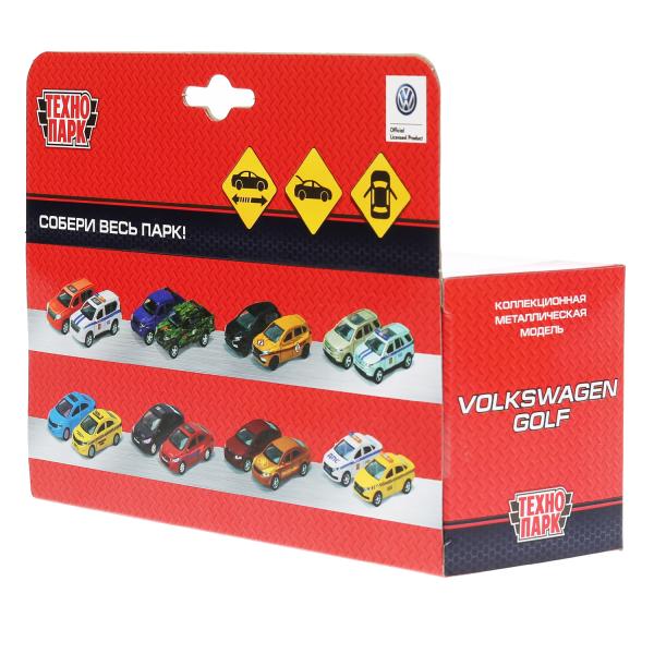 Машина металл "СПОРТ", длина 12см, открыв. двери и багажник, инерц. в кор. Технопарк в кор.2*36шт