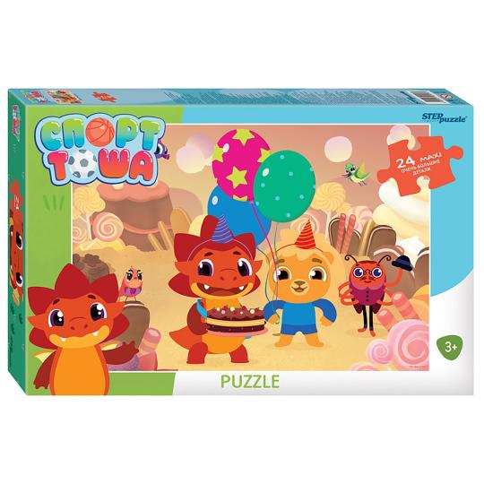 90107 Мозаика "puzzle" maxi 24 "Спорт Тоша"