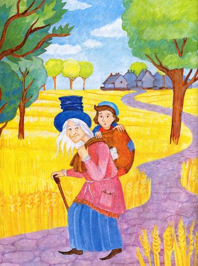 Маленькие сказки и потешки: моя первая книга для чтения на английском языке