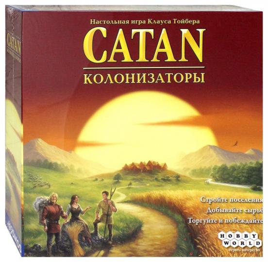 Наст.игра МХ "Колонизаторы. Базовый" арт.1576/915853 /5 (квадратная) РРЦ 3990 руб.