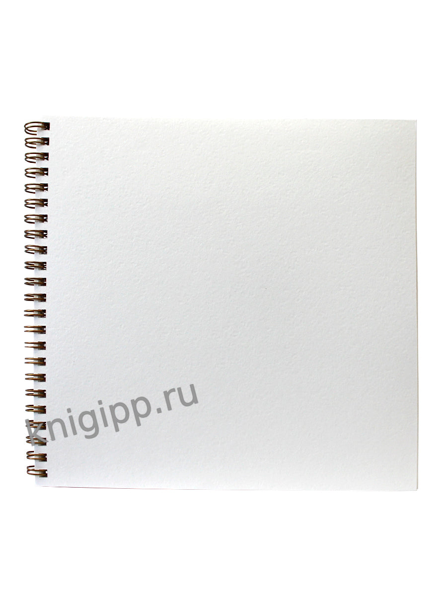 MyArt. СКЕТЧБУК для АКВАРЕЛИ на гребне. ЯГНЁНОК В РОЗАХ