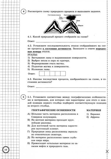 ВСЕРОС. ПРОВ. РАБ. ФИОКО. ГЕОГРАФИЯ. 7 КЛАСС. 10 ВАРИАНТОВ. ТЗ. ФГОС (карты по состоянию на 01.01.2022)