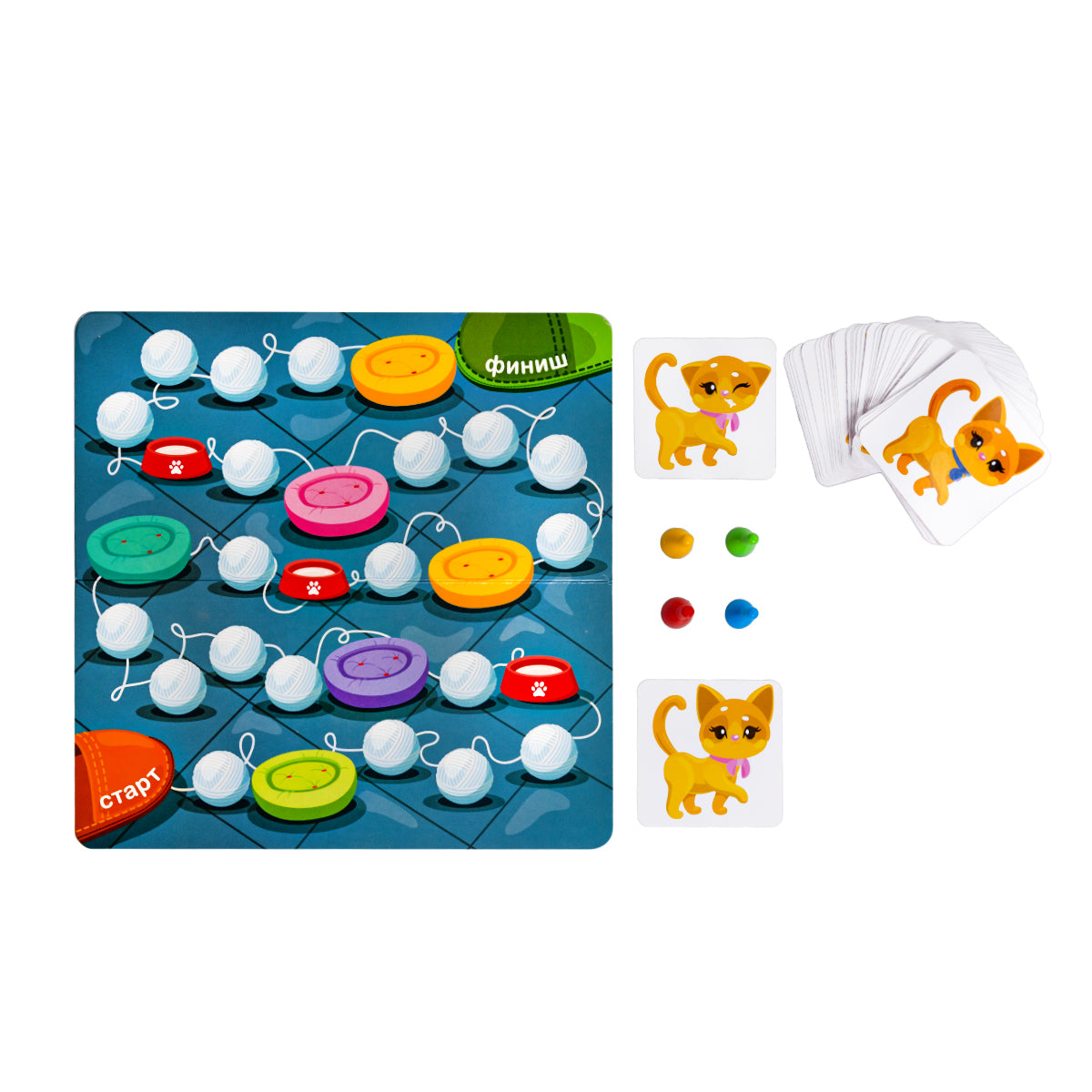 Игра настольная "50 котят" серии Baby toys games