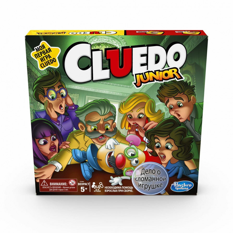 Hasbro Наст. игра "Мое первое Клуэдо. Дело о сломанной игрушке" арт.Е5341