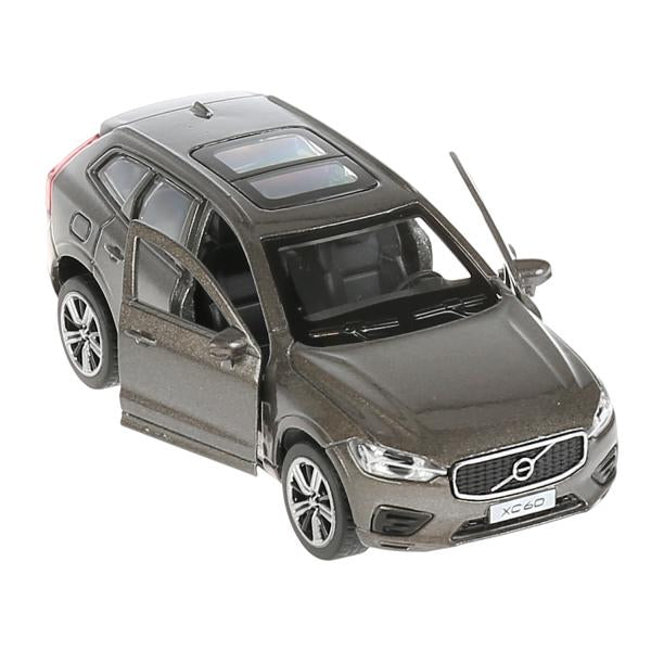 Machine métallique "volvo xc60 r-desing" 12 cm, ouverte. двери, инерц., серый в кор. Parc technologique dans le cor.2*36шт
