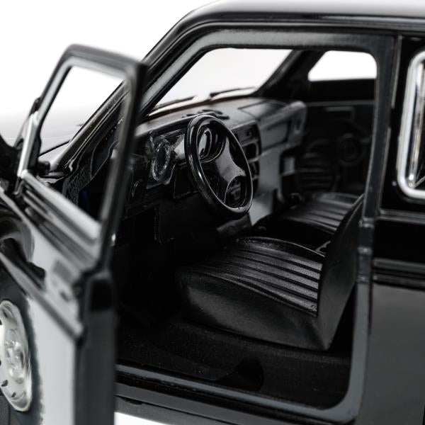 Машина металл свет-звук LADA lada 4x4, 18,5 см, дв, кап, баг,инер,черн Технопарк в кор.2*18шт