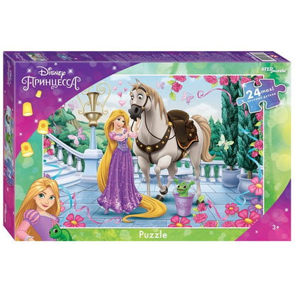 90093 Мозаика "puzzle" maxi 24 "Рапунцель - 3"