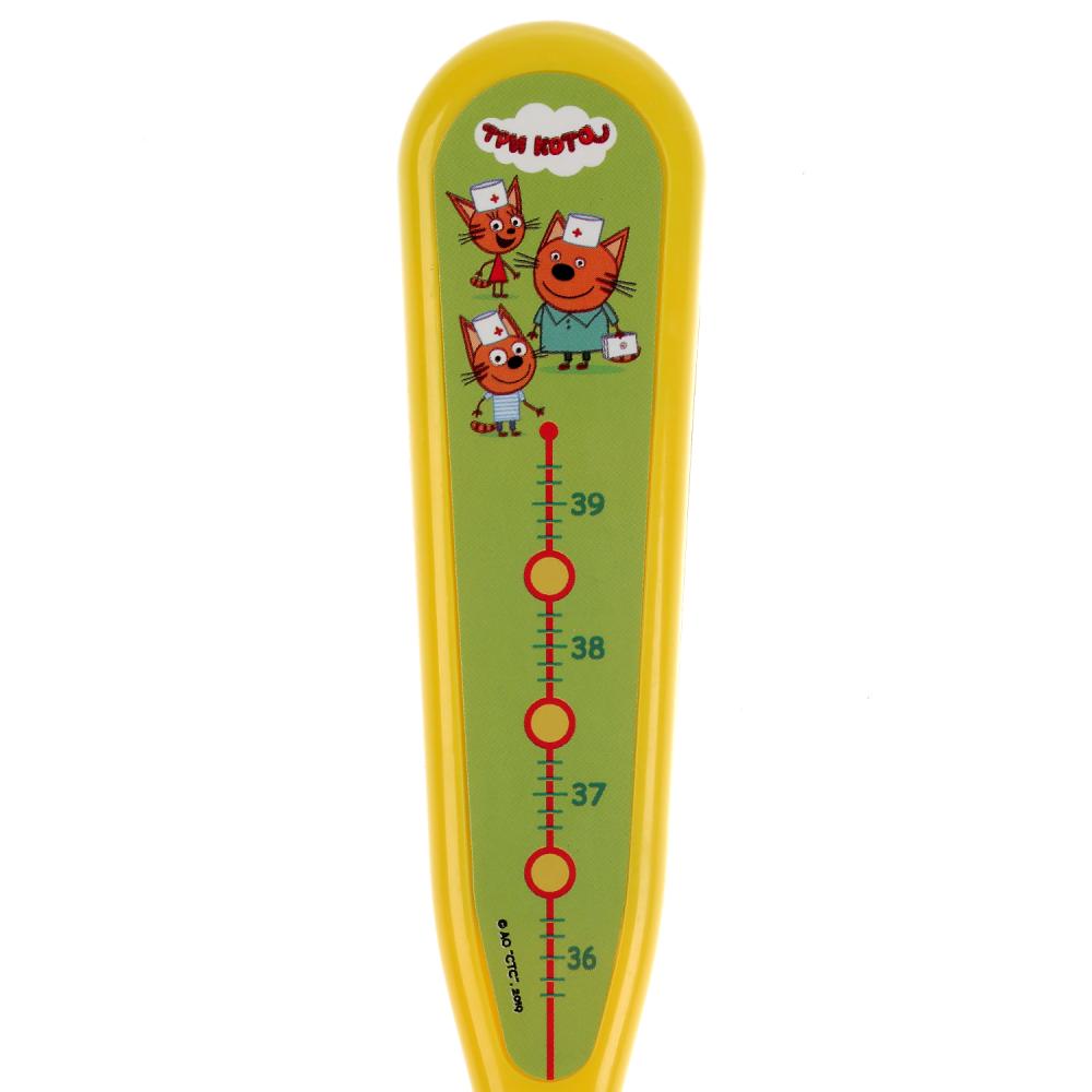 Музыкальный градусник Три Кота 20 фраз,песен.блист.бат. Умка в кор.96шт