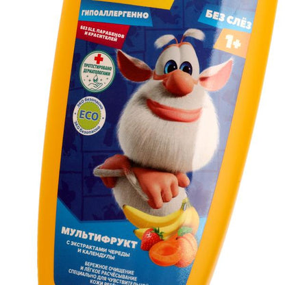 Детский шампунь БУБА мультифрукт 250ML с экстракт череды календулы Заботливая мама в кор.6шт