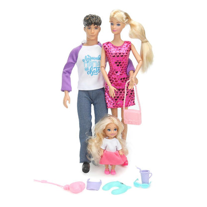 Набор кукол София, руки и ноги сгиб., кор. КАРАПУЗ в кор.12шт