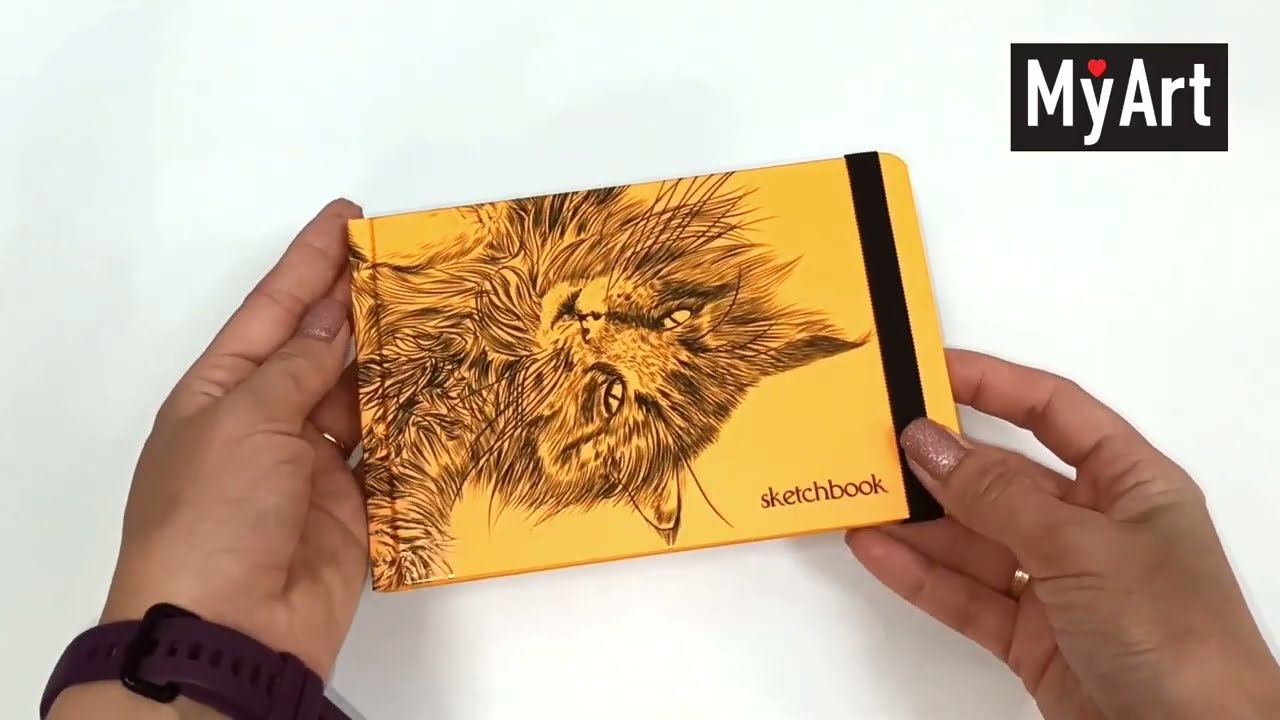 MyArt. СКЕТЧБУК 180х120. КОШКА