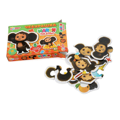 Cheburachka. Des maxi-pazles. 5 paquets. 170х130х40 mm. Умные игры в кор.50шт