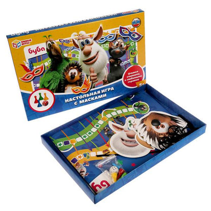Буба. Настольная игра с масками. 217х330х27 мм. Умные игры в кор.20шт