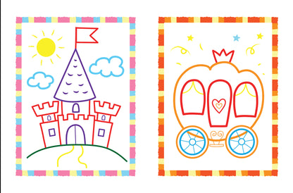 Первое волшебство:книжка-раскраска