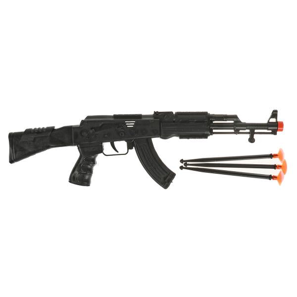 Набор оружия спецназ автомат с присосками, блист.17*52*4см ИГРАЕМ ВМЕСТЕ в кор.2*96шт