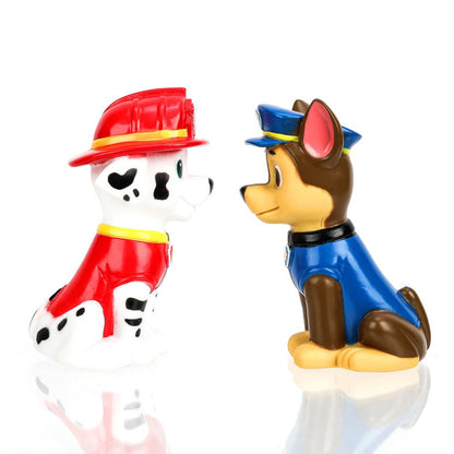 LXMAR-CHASE-DOGP-NW Игрушка для ванны Щенячий Патруль Маршал и чейз-гонщик 10 см, 2шт, сетка КАПИТОШ