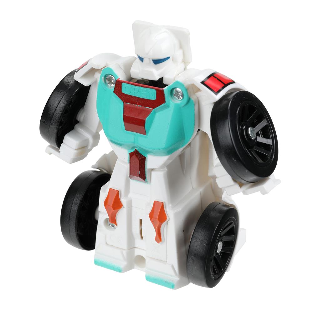 Робот СУПЕРБОТ, трансформирующийся в машину, асс.блист.13*21*5см ТЕХНОДРАЙВ в кор.2*96шт