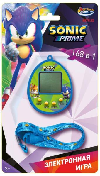 Jeu de logique électronique Sonic blister 12,6*19,9*2,5 cm IJG VMV dans la couleur 2*144 pouces